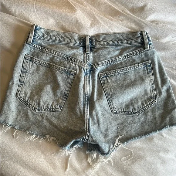 Frame Le Brigette Short Women's Distressed Denim Shorts - Light blue - Picture 5 of 5